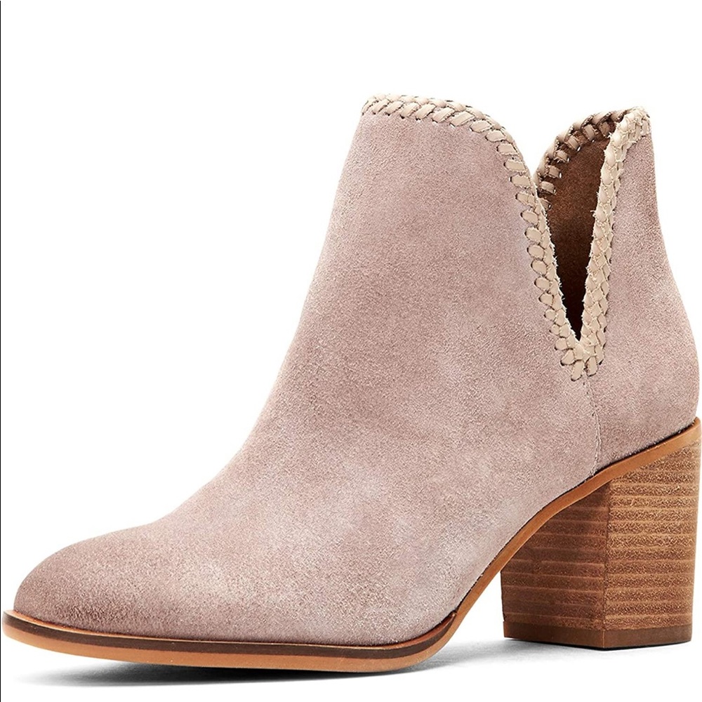 NWT Frye & Co. Phoebe braided bootie Lilac size 8.5